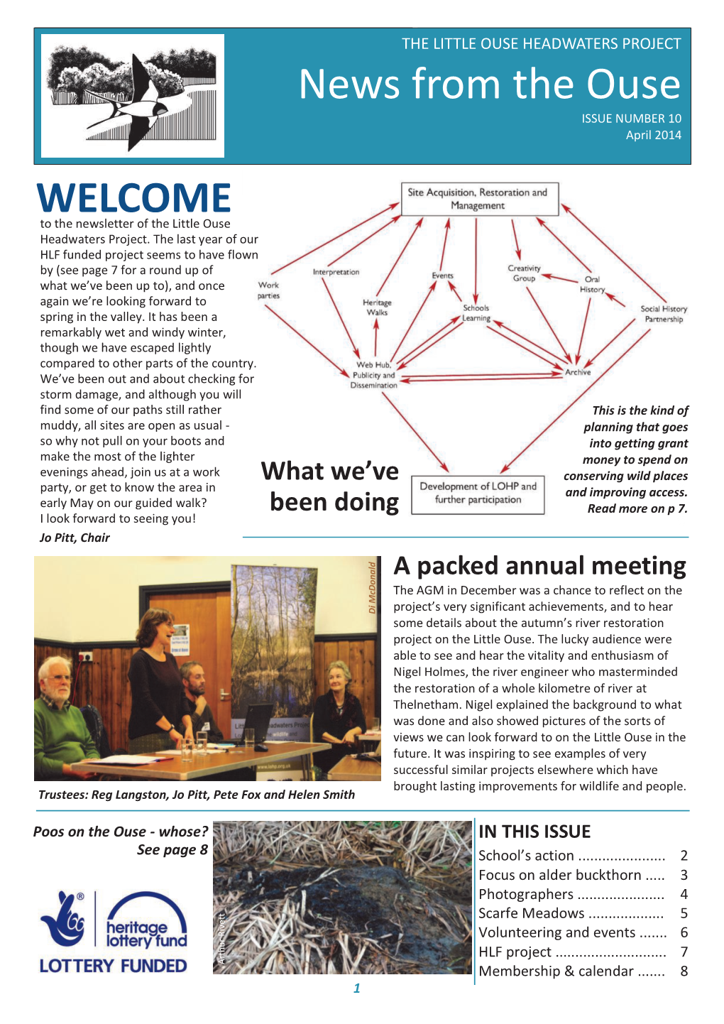 News from the Ouse ISSUE NUMBER 10 April 2014