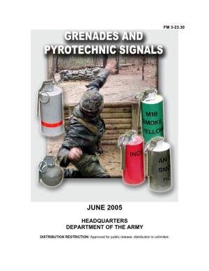 FM 3-23.30, Grenades and Pyrotechnic Signals