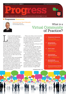 Virtual Community of Practice?