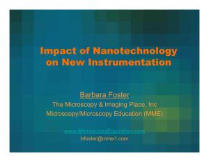 Impact of Nanotechnology on New Instrumentation