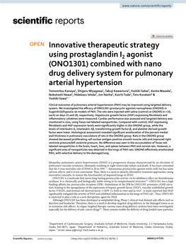 Combined with Nano Drug Delivery System for Pulmonary A