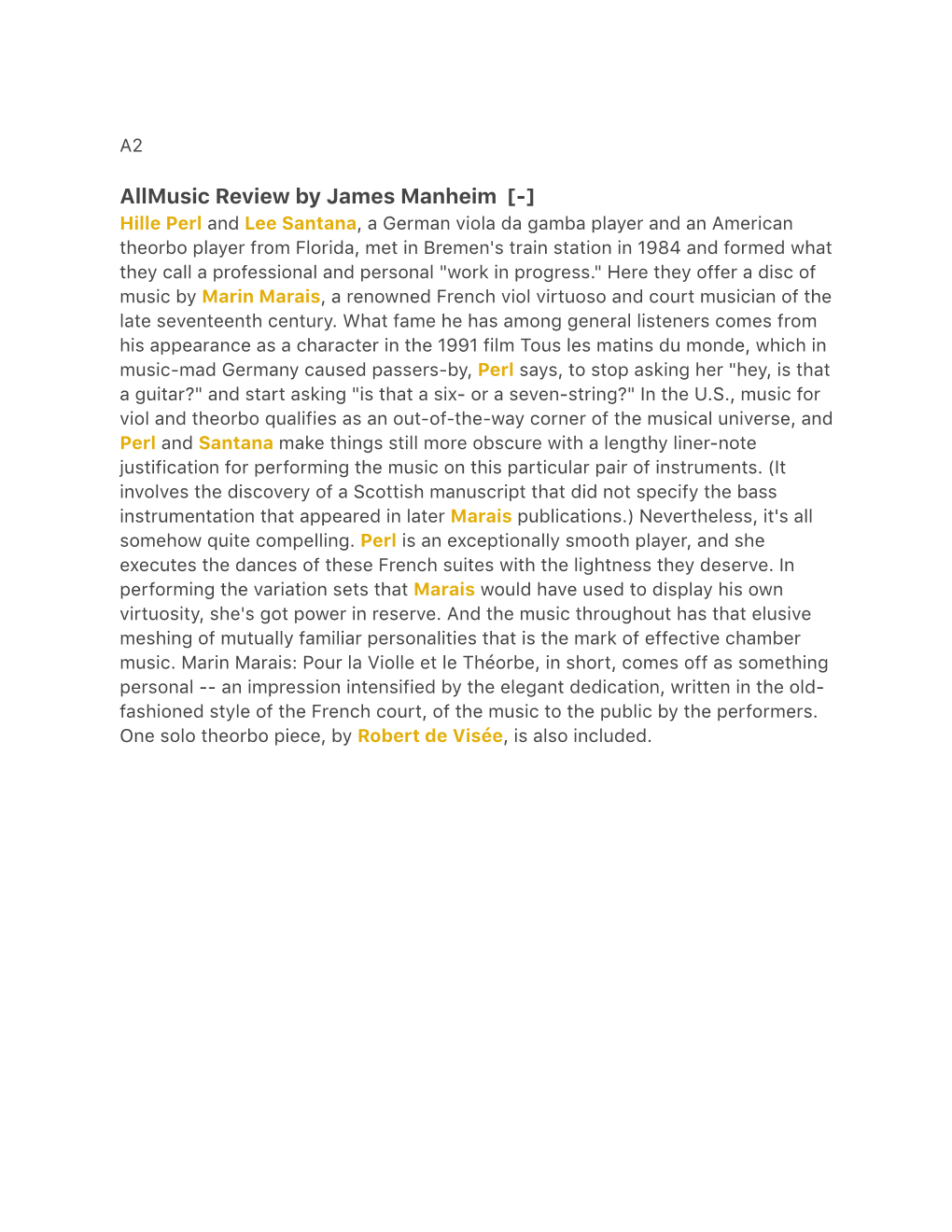 Allmusic Review by James Manheim