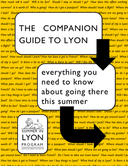 The Companion Guide to Lyon