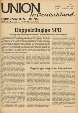 UID Jg. 17 1963 Nr. 27, Union in Deutschland