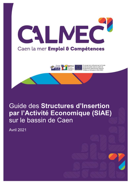 Guide Des SIAE Bassin De Caen 2021
