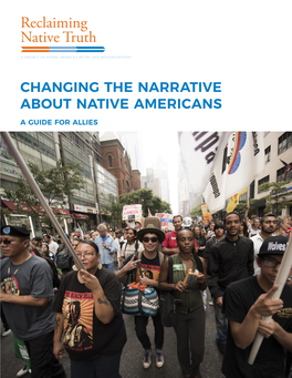 Changing the Narrative About Native Americans a Guide for Allies