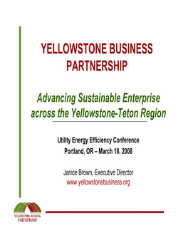 Brown-Yellowstone Business Partnership