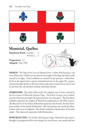 Montréal, Québec Population Rank: Canada