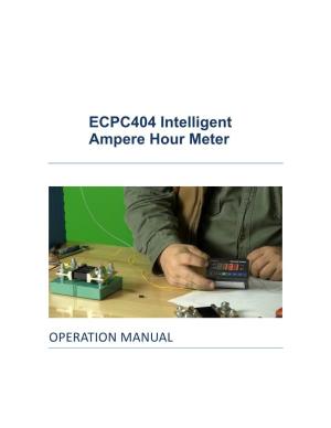 ECPC404 Intelligent Ampere Hour Meter