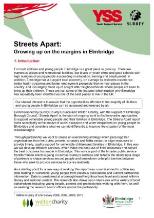 Streets Apart: Growing up on the Margins in Elmbridge