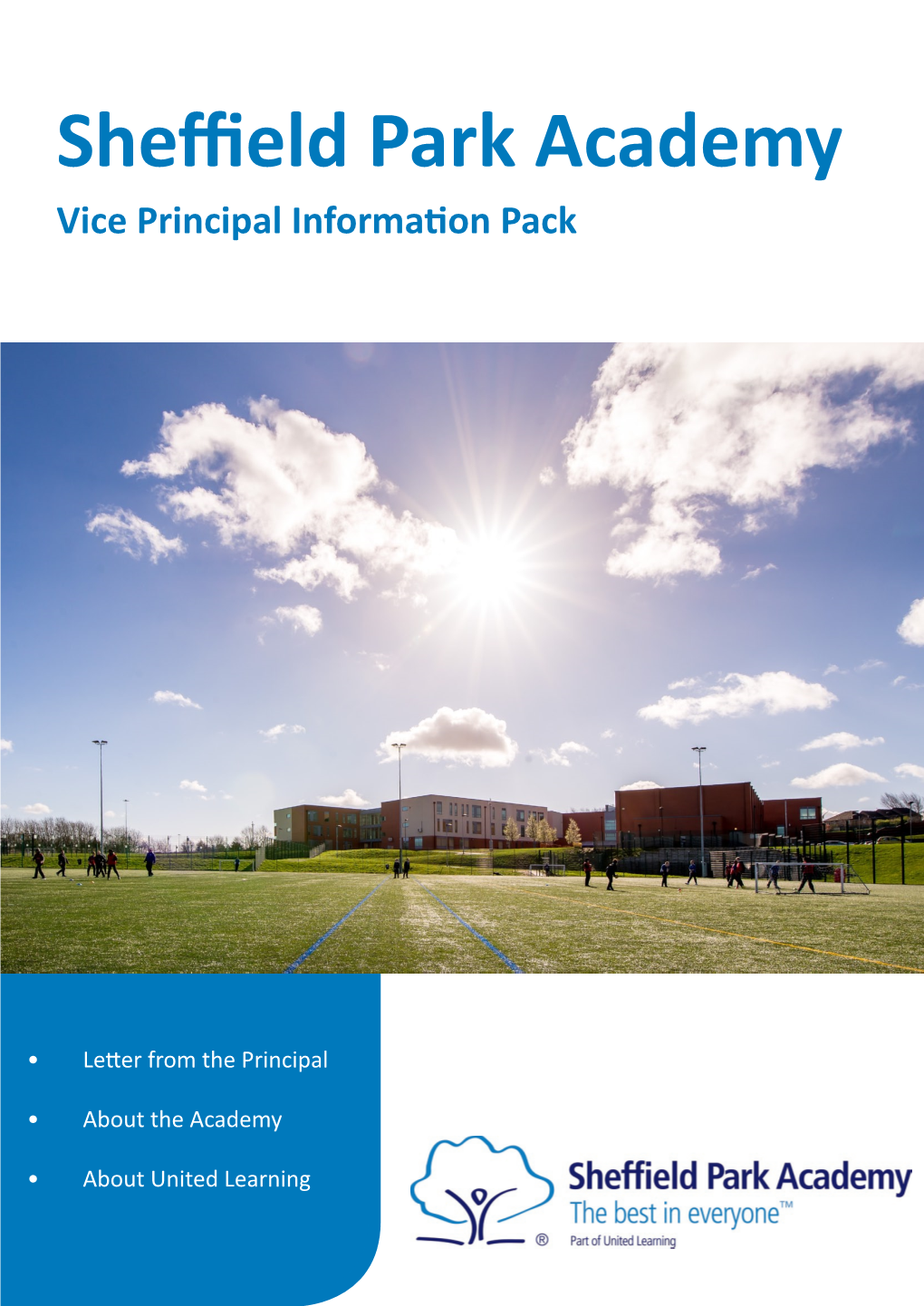 Sheffield Park Academy Vice Principal Information Pack