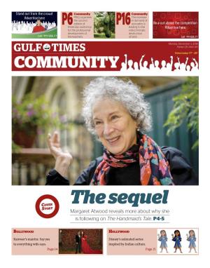 Margaret Atwood Reveals More About Why She Is Following on the Handmaid's Tale. P4-5