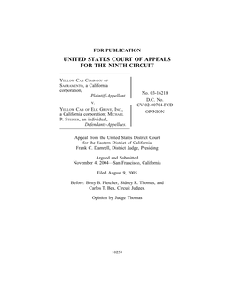 United States Court of Appeals for the Ninth Circuit