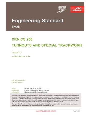Turnouts & Special Trackwork
