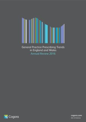 General Practice Prescribing Trends in England and Wales – Annual Review 2014