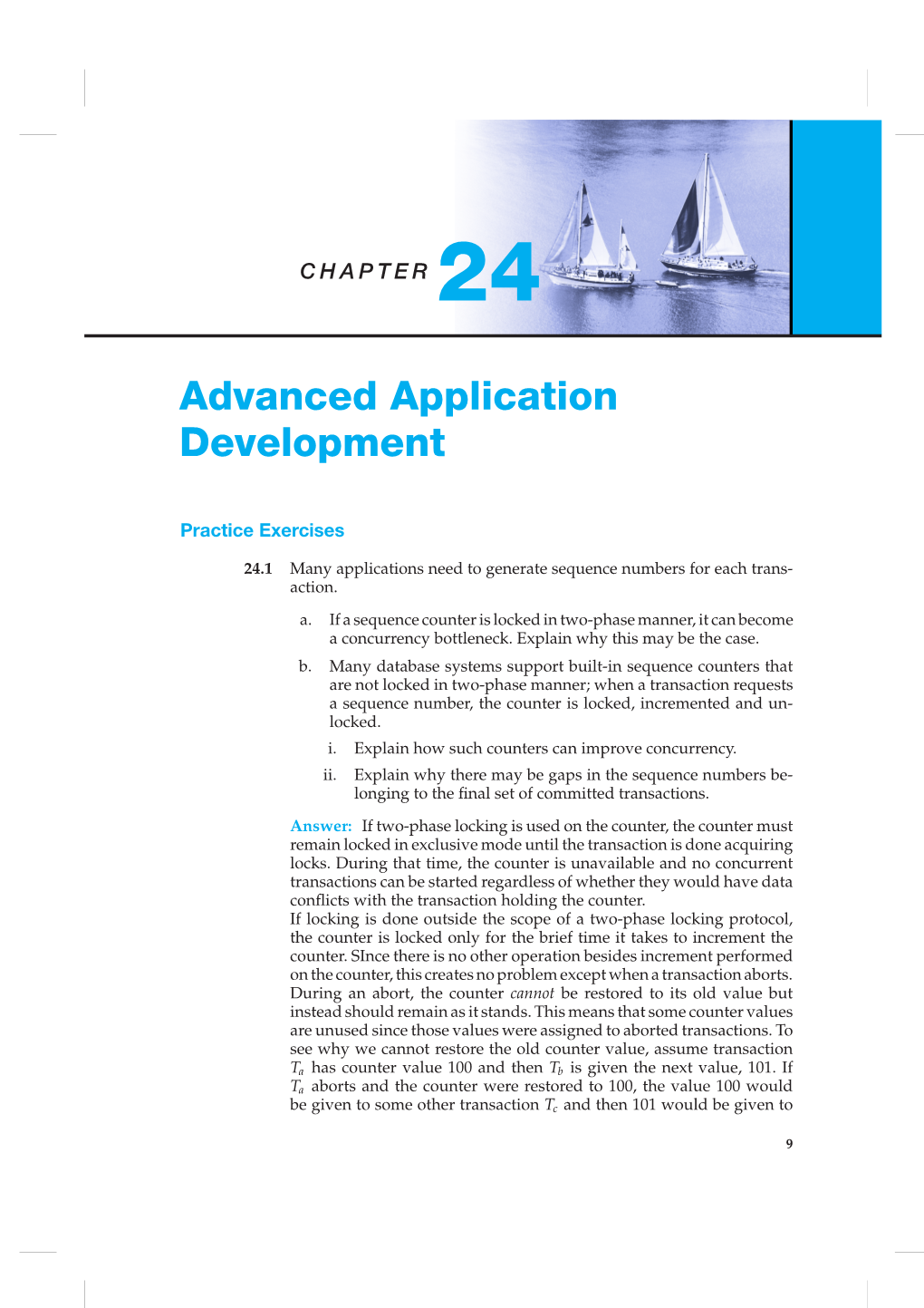 Advanced Application Development