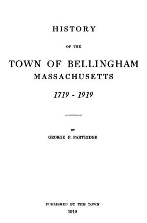 Town of Bellingham Massachusetts