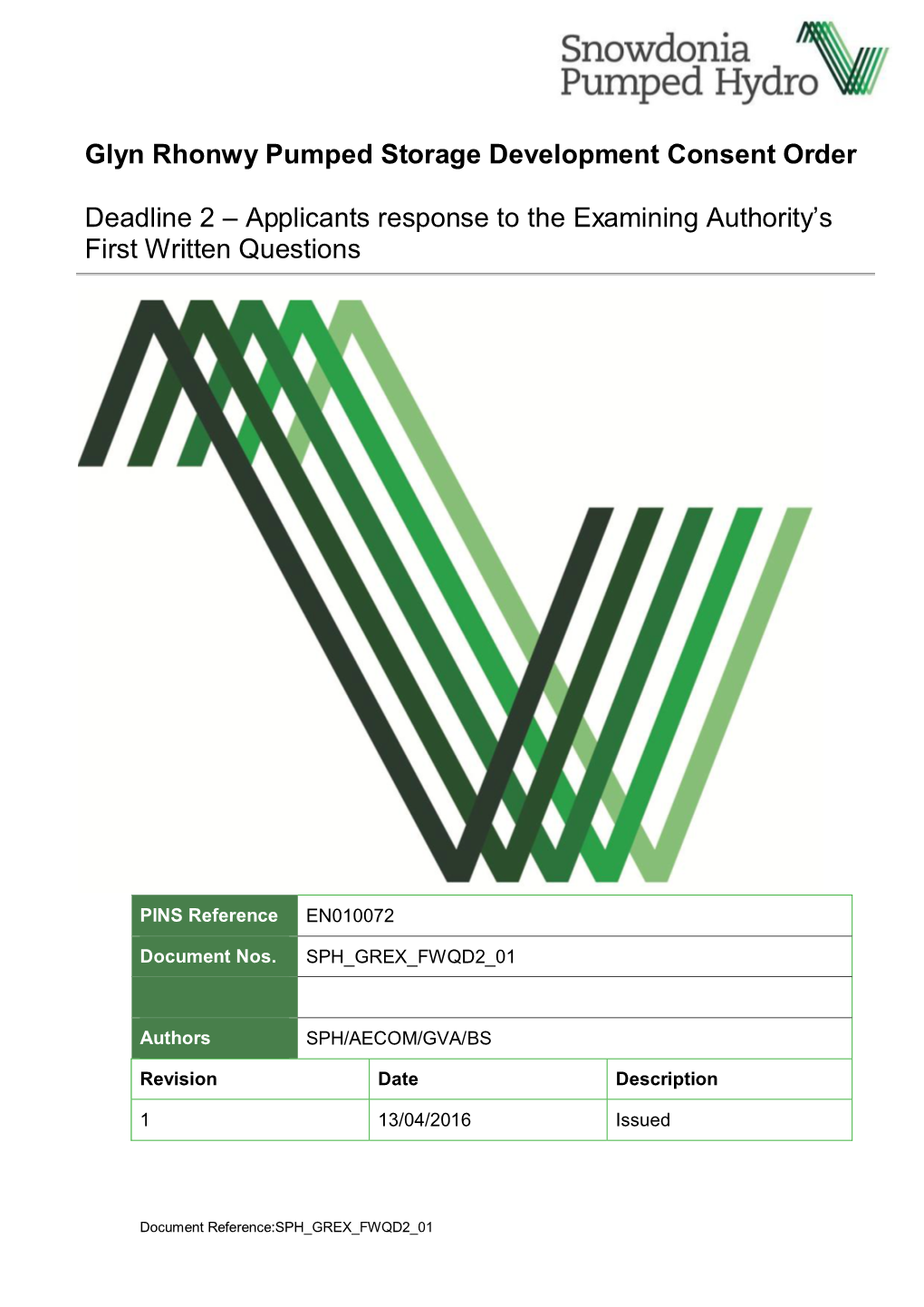 Glyn Rhonwy Pumped Storage Development Consent Order