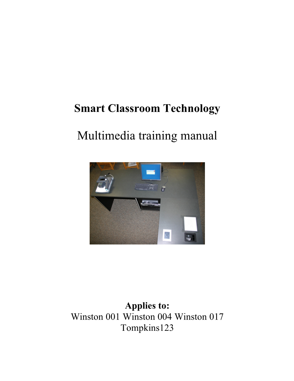 Smart Classroom Technology