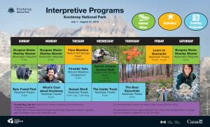 Interpretive Programs in Kootenay National Park