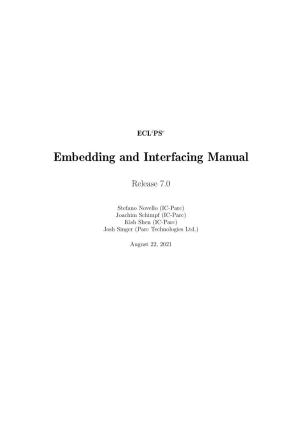 Embedding and Interfacing Manual