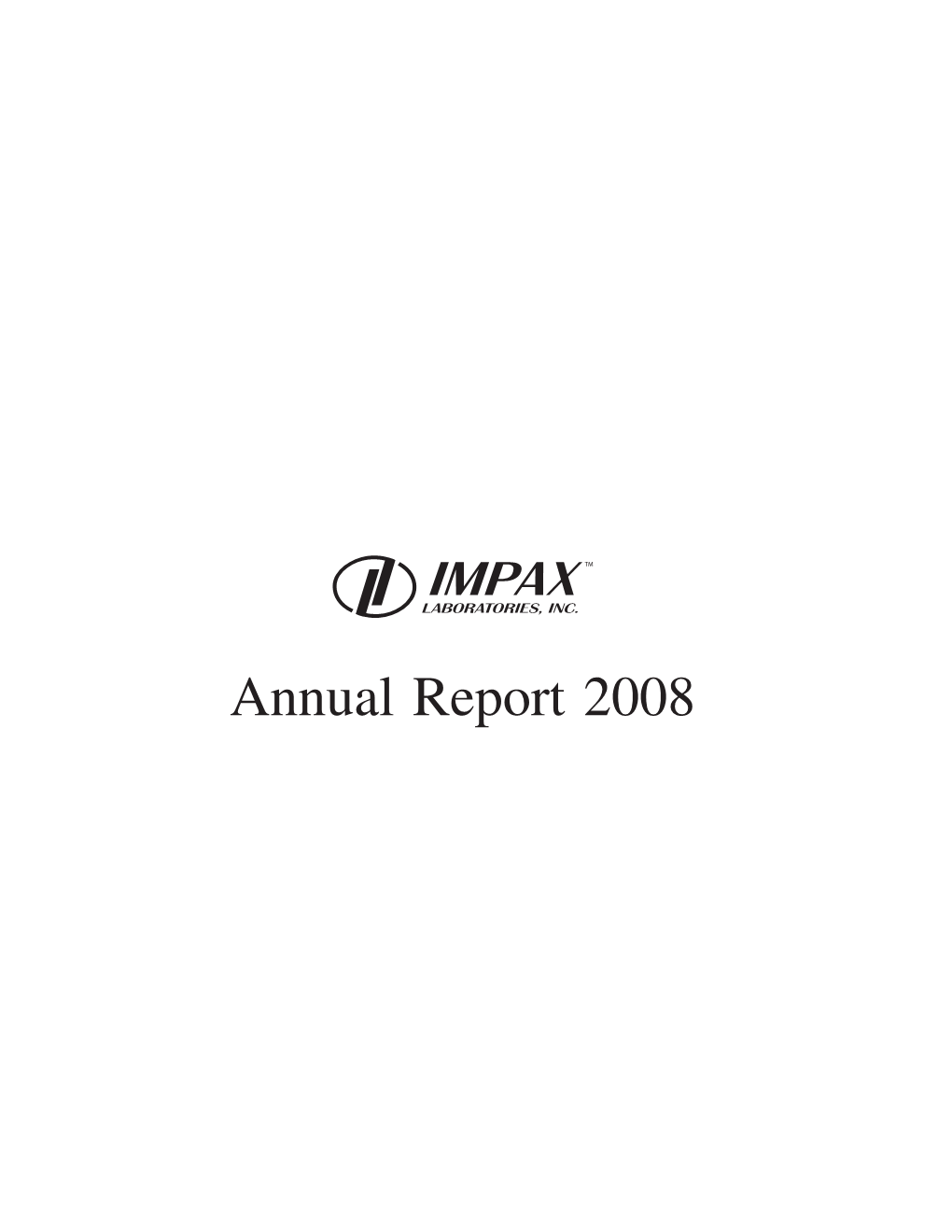 Annual Report 2008