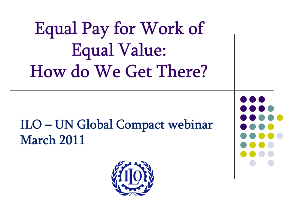 Promoting Pay Equity