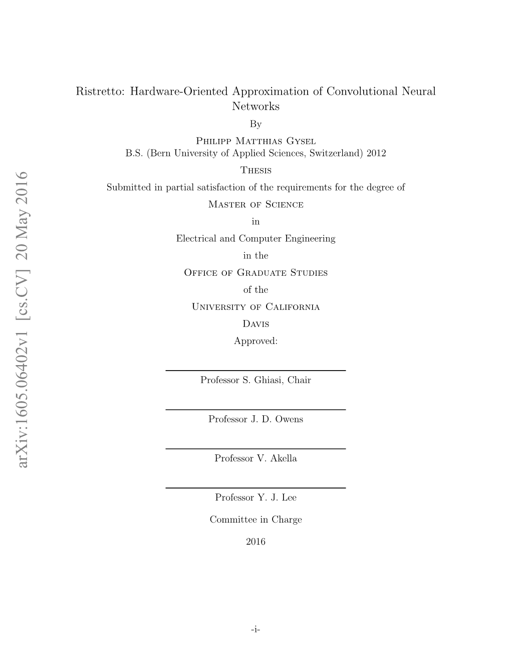 Arxiv:1605.06402V1 [Cs.CV] 20 May 2016