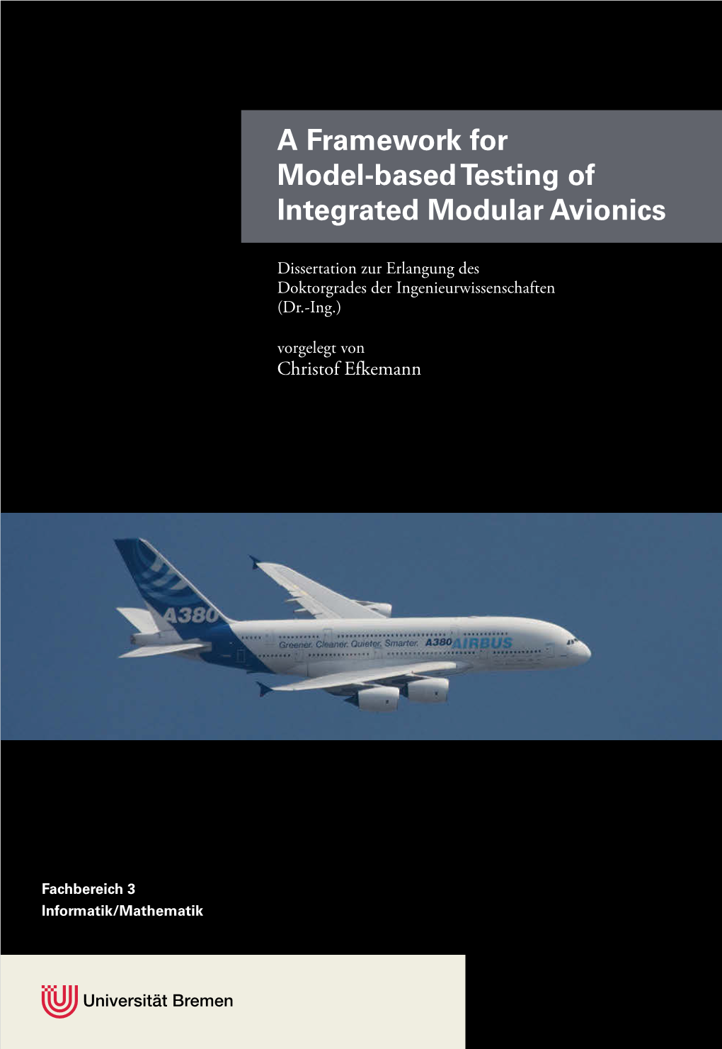 A Framework for Model-Based Testing of Integrated Modular Avionics