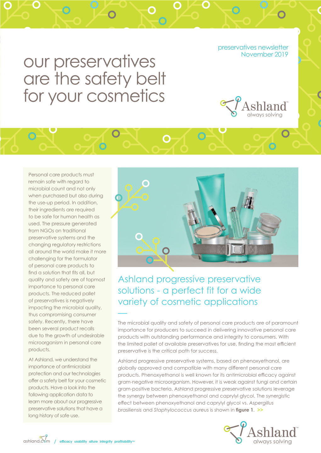 Our Preservatives Are the Safety Belt for Your Cosmetics