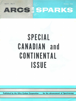 SPECIAL CANADIAN and CONTINENTAL ISSUE