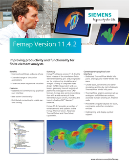 Femap Version 11.4.2