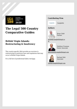 The Legal 500 Country Comparative Guides