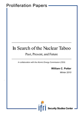 In Search of the Nuclear Taboo Past, Present, and Future