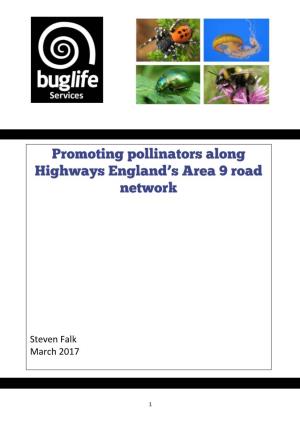 Promoting Pollinators Along the Area 9 Road Network
