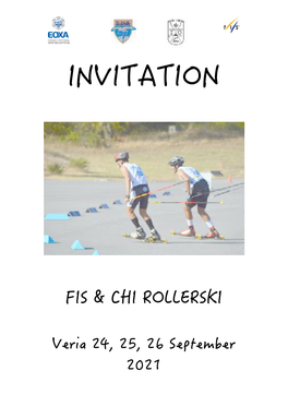 Invitation FIS ROLLERSKI Veria
