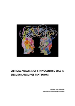 Critical Analysis of Ethnocentric Bias in English Language Textbooks