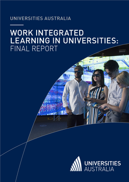 Universities Australia Report on Work Integrated Learning In