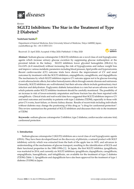 SGLT2 Inhibitors: the Star in the Treatment of Type 2 Diabetes?