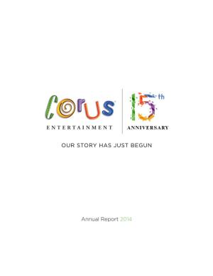 Annual Report 2014 TABLE of CONTENTS