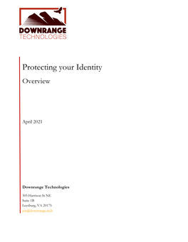 Protecting Your Identity-V202104