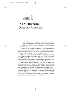 Did St. Brendan Discover America?