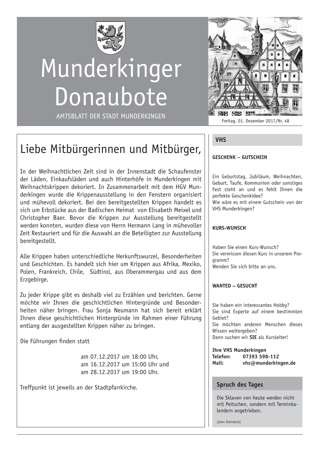 MUNDERKINGER Donaubote 12