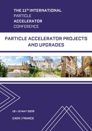 Particle Accelerator Projects and Upgrades