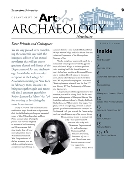 Art Archaeology& Newsletter