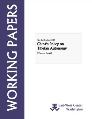 China's Policy on Tibetan Autonomy