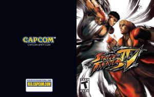 Street Fighter IV Manual