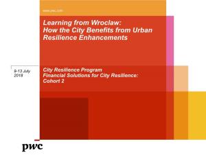 Learning from Wroclaw: How the City Benefits from Urban Resilience Enhancements