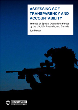 Assessing Sof Transparency and Accountability