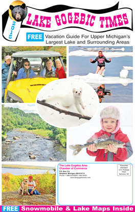 Page 10 Lake Gogebic Times Mobile Hatchery Raises Sturgeon for Ontonagon River by the U.S